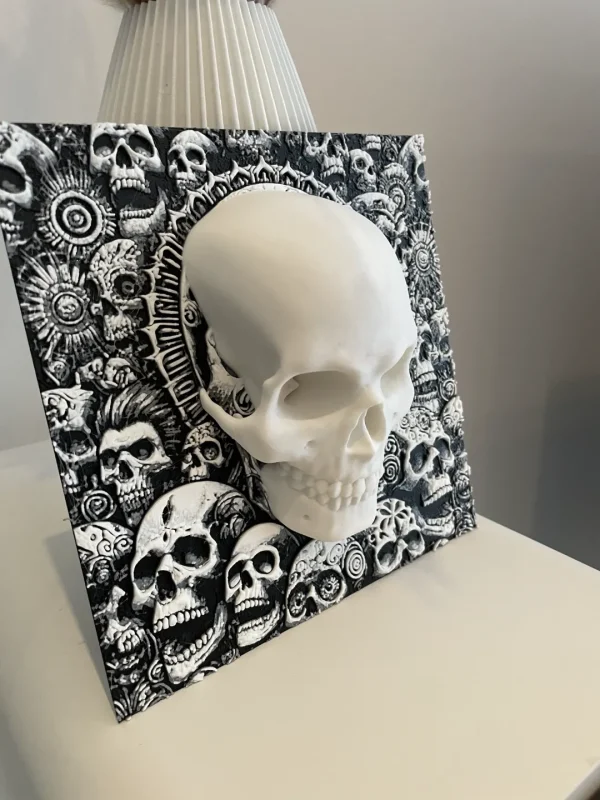 3D Skull Sculpture - Image 2