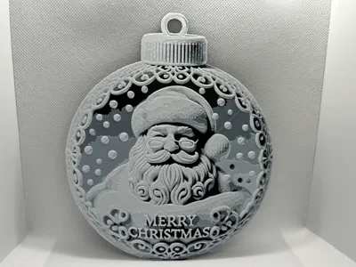 Santa Bauble