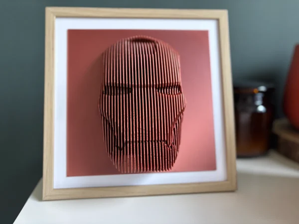 3D Ironman wall sculpture