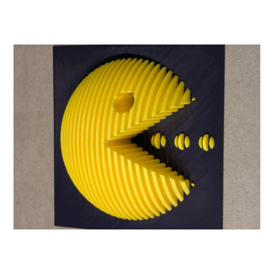 Pac-Man - Wall Sculpture