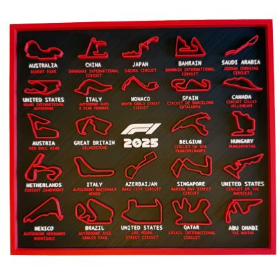 F1 Calendar 2025