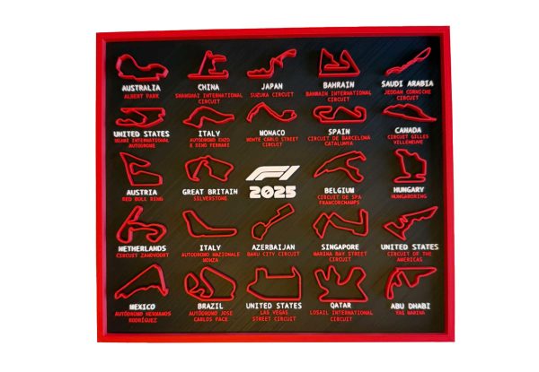 F1 Calendar 2025