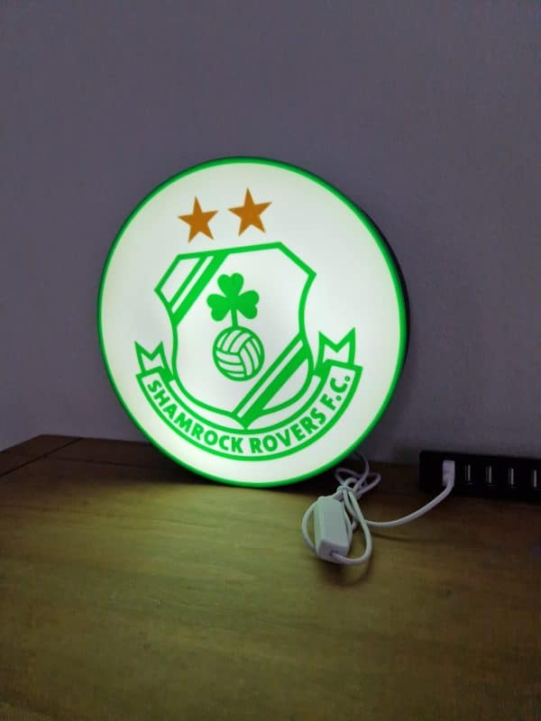 Shamrock Rovers Light Box
