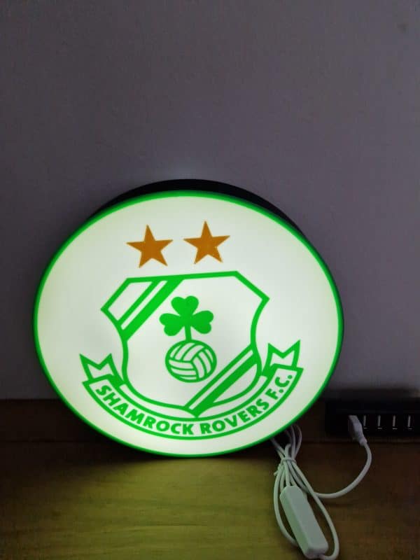 Shamrock Rovers Light Box - Image 2