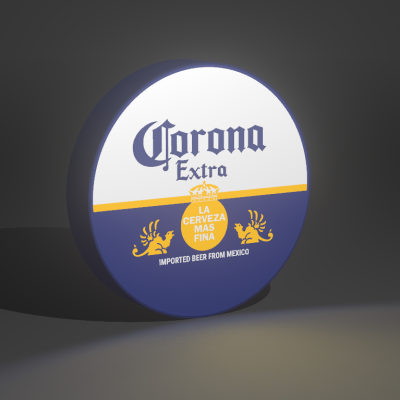 Corona Extra Light Box
