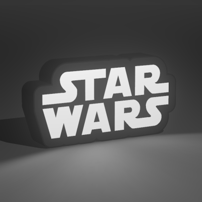 Star Wars Light Box