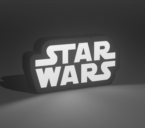 Star Wars Light Box
