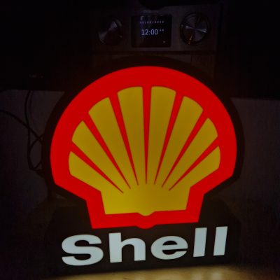 Shell Sign Light Box