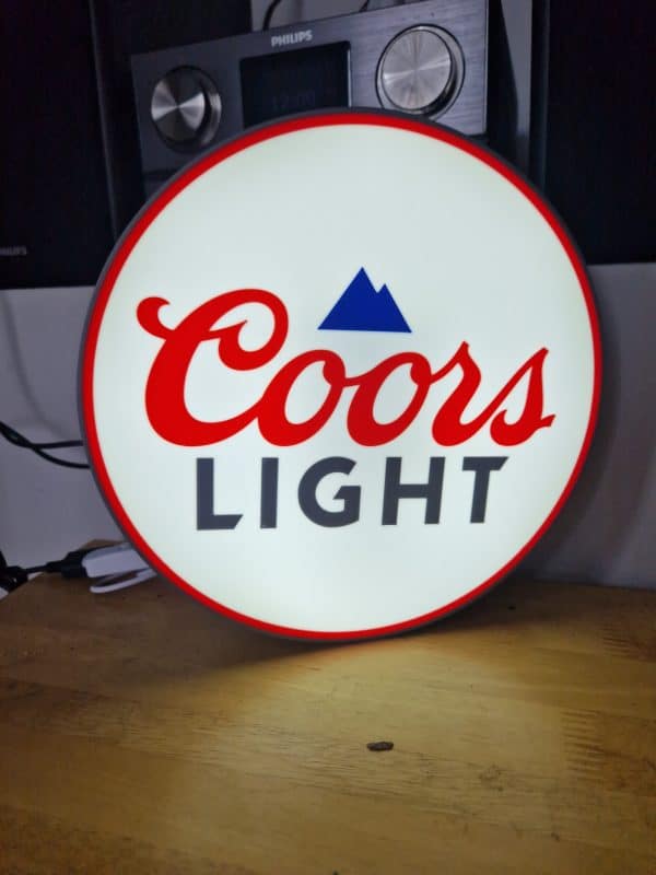 Coors Light Light Box