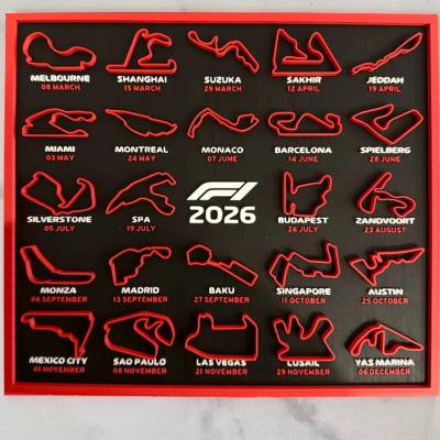 2026 F1 Calendar