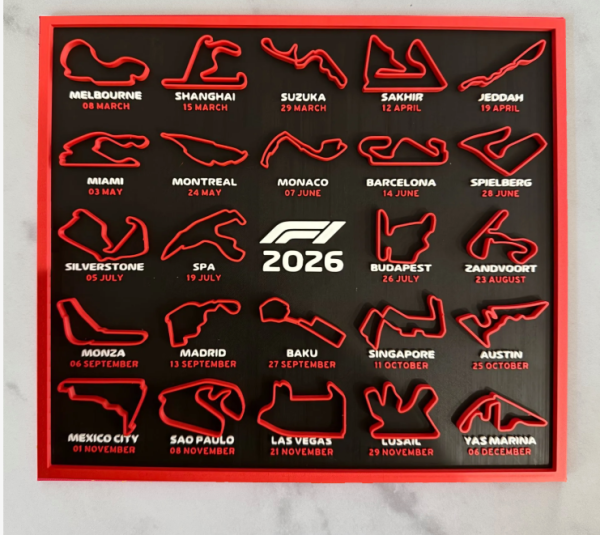 2026 F1 Calendar
