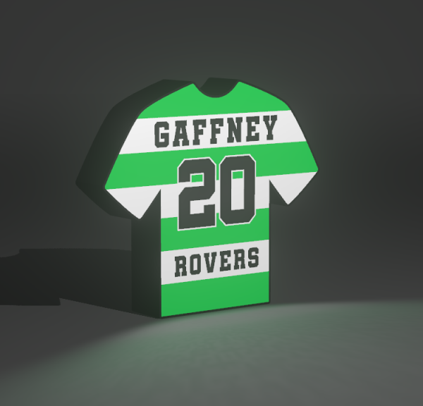 Custom Jersey Light Box