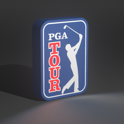 PGA Tour Golf Light Box