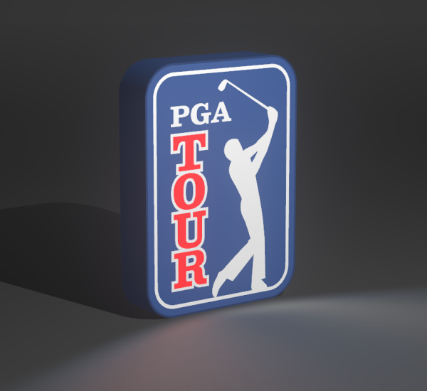PGA Tour Golf Light Box