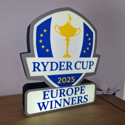 Ryder Cup Europe Wins Light Box