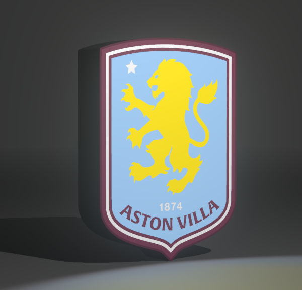 Aston Villa Light Box