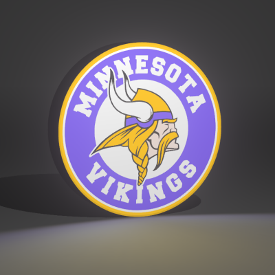 Minnesota Vikings Light Box