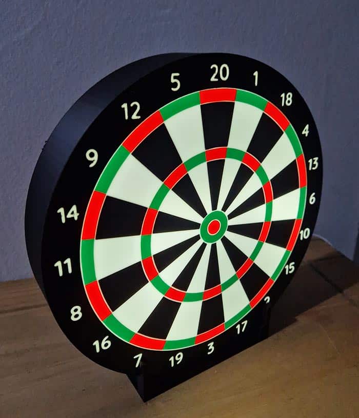 Dart Board Light Box