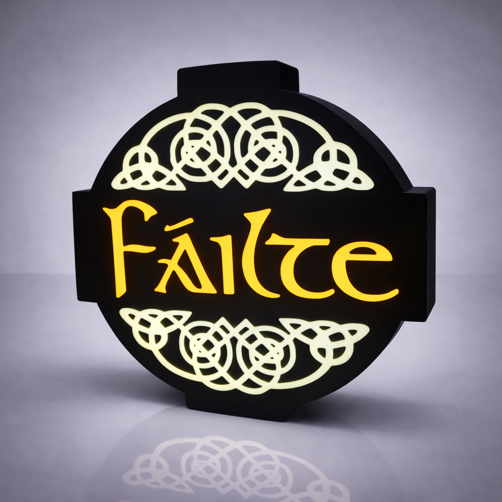 Personalised gift made in Ireland by 3DArt.ie