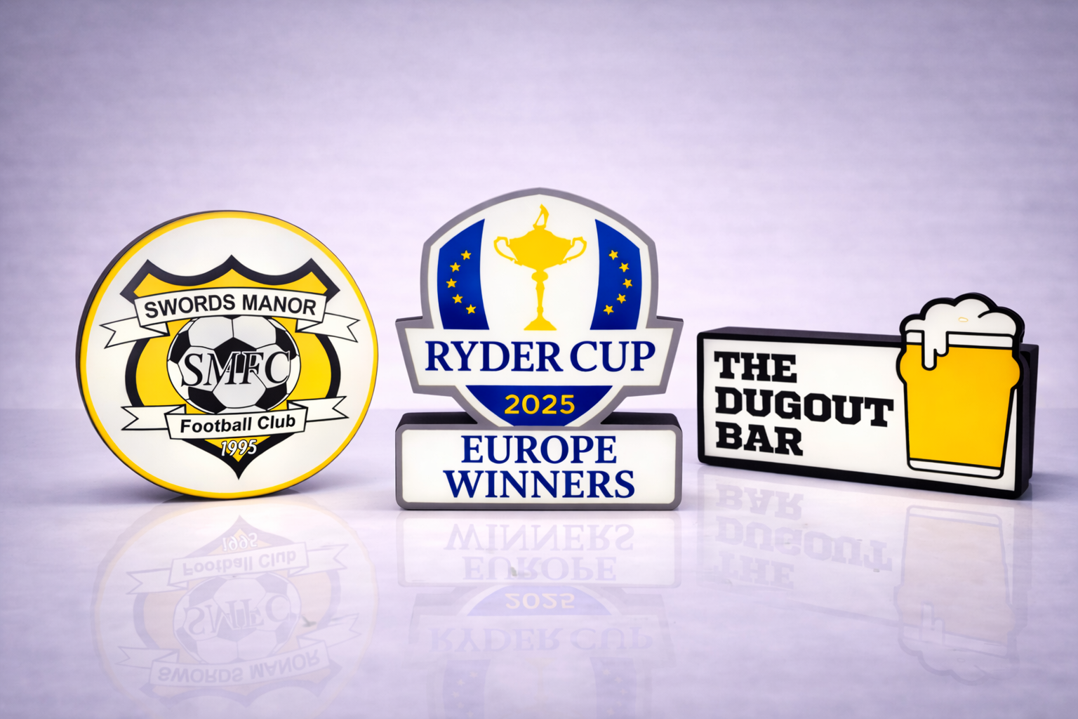 Custom gift light made in Ireland