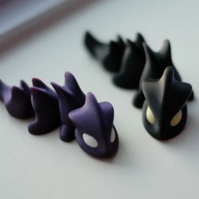 Mini Dragon Magnetkeychain Flexie