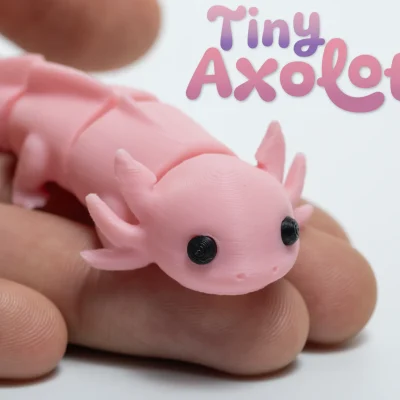 Tiny Axolotl Flexie
