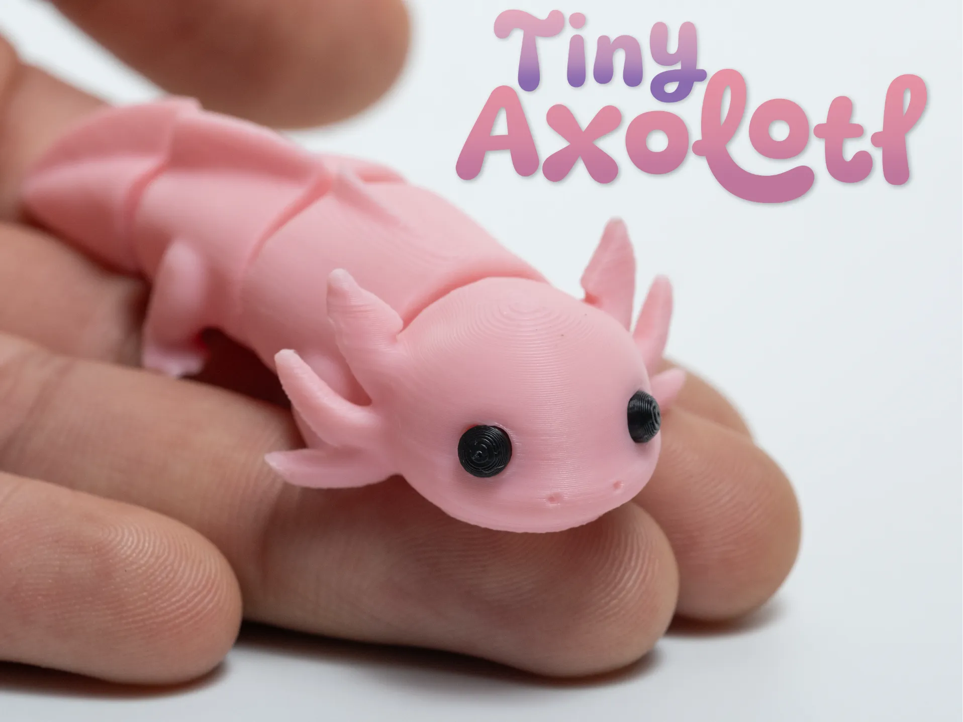 Tiny Axolotl Flexie