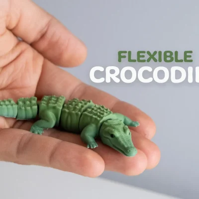 Flexible Crocodile Flexie