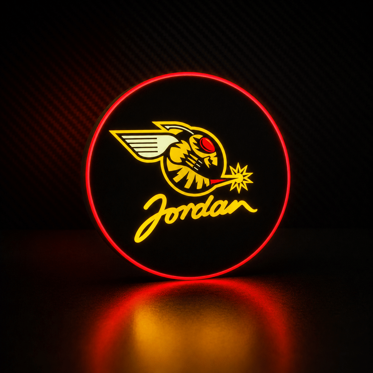 Jordan F1 LED light box sign made in Dublin