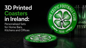 Featured image for 3D Printed Coasters in Ireland: Personalised Sets for Home Bars, Kitchens and Offices — 3DArt.ie