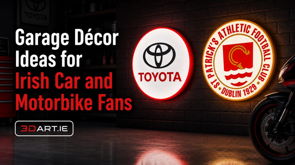 Featured image for Garage Décor Ideas for Irish Car and Motorbike Fans — 3DArt.ie