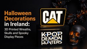 Featured image for Halloween Decorations in Ireland: 3D Printed Wreaths, Skulls and Spooky Display Pieces — 3DArt.ie