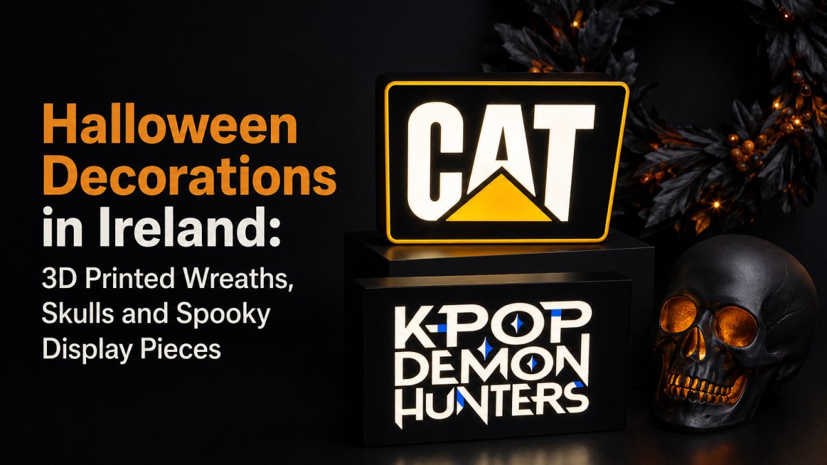 Featured image for Halloween Decorations in Ireland: 3D Printed Wreaths, Skulls and Spooky Display Pieces — 3DArt.ie