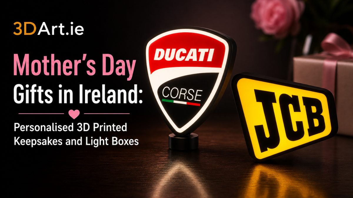 Featured image for Mother’s Day Gifts in Ireland: Personalised 3D Printed Keepsakes and Light Boxes — 3DArt.ie