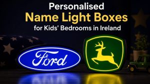 Featured image for Personalised Name Light Boxes for Kids' Bedrooms in Ireland — 3DArt.ie